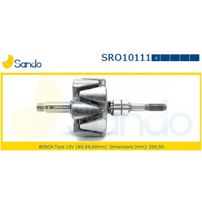 Photo Rotor, alternator SANDO SRO101110