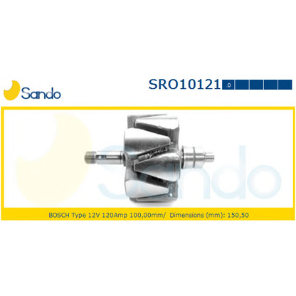 Photo Rotor, alternator SANDO SRO101210