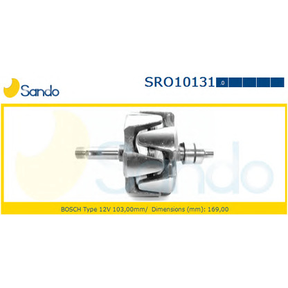 Photo Rotor, alternator SANDO SRO101310
