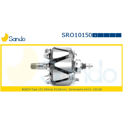 Foto Rotor, alternador SANDO SRO101500