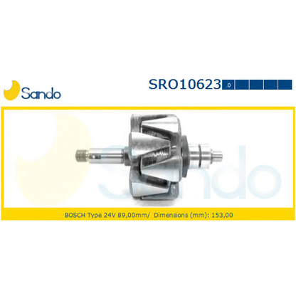 Foto Rotor, alternador SANDO SRO106230
