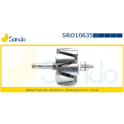 Photo Rotor, alternateur SANDO SRO106350