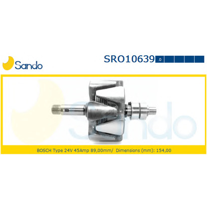 Photo Rotor, alternator SANDO SRO106390