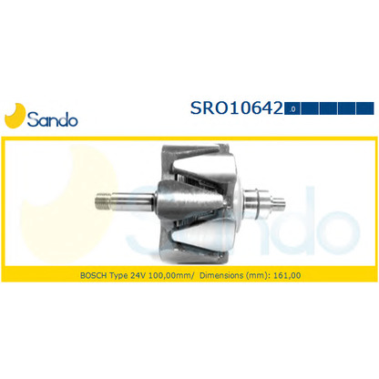 Photo Rotor, alternator SANDO SRO106420