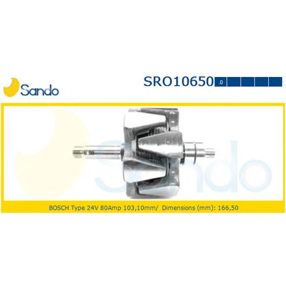 Foto Rotor, alternador SANDO SRO106500