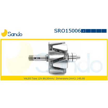 Foto Rotor, alternador SANDO SRO150060