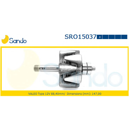 Zdjęcie Wirnik,  alternator SANDO SRO150370