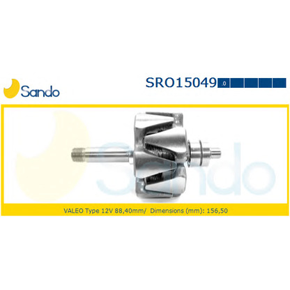 Foto Rotor, alternador SANDO SRO150490