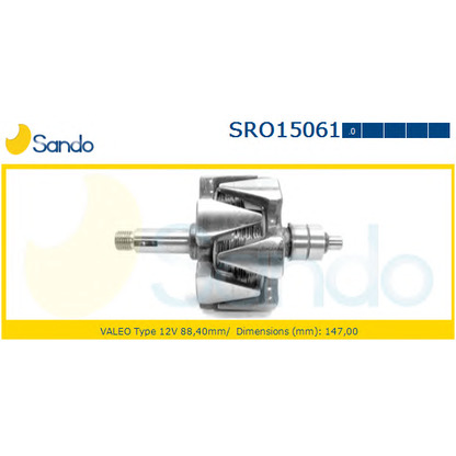 Photo Rotor, alternator SANDO SRO150610