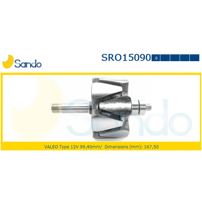 Foto Rotor, alternador SANDO SRO150900