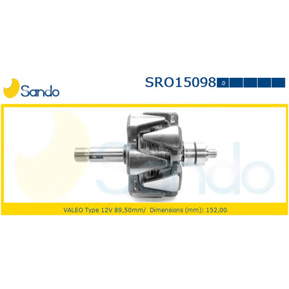 Фото Ротор, генератор SANDO SRO150980
