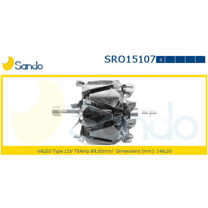 Photo Rotor, alternateur SANDO SRO151070