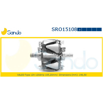 Фото Ротор, генератор SANDO SRO151080