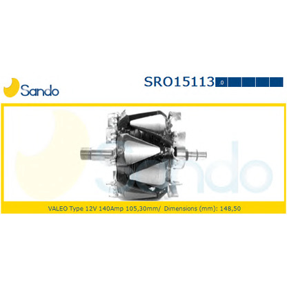 Foto Rotore, Alternatore SANDO SRO151130