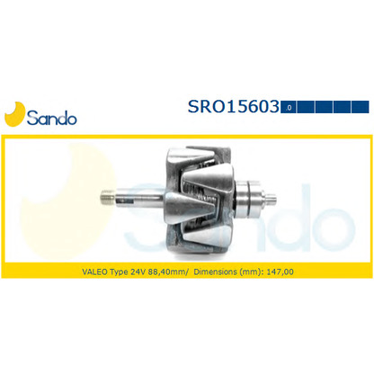 Foto Rotore, Alternatore SANDO SRO156030