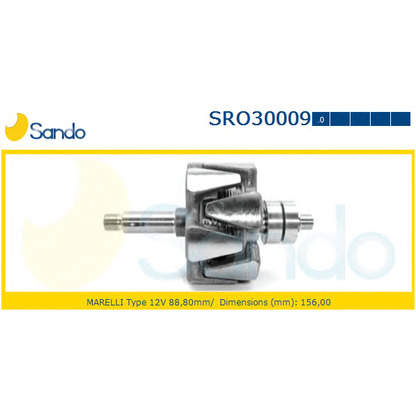Foto Rotor, alternador SANDO SRO300090