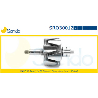 Photo Rotor, alternator SANDO SRO300120