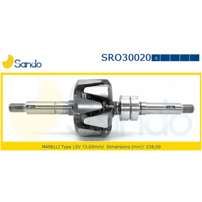 Foto Rotor, alternador SANDO SRO300200