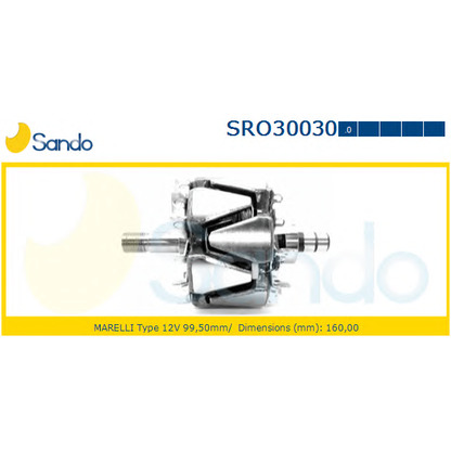 Photo Rotor, alternator SANDO SRO300300