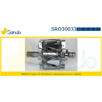 Photo Rotor, alternateur SANDO SRO300330