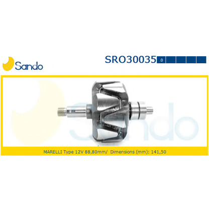 Foto Rotore, Alternatore SANDO SRO300350