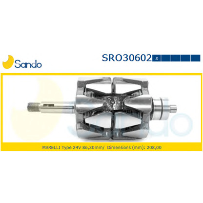 Foto Rotor, alternador SANDO SRO306020