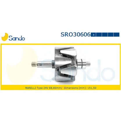 Foto Rotor, alternador SANDO SRO306060
