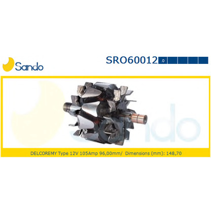 Foto Rotore, Alternatore SANDO SRO600120