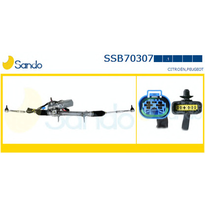 Photo Steering Gear SANDO SSB703071