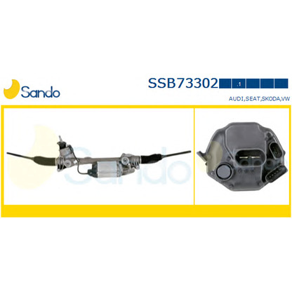 Photo Steering Gear SANDO SSB733021