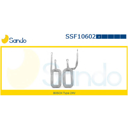 Photo Field Winding, starter SANDO SSF106020