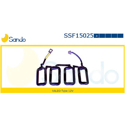 Photo Field Winding, starter SANDO SSF150250