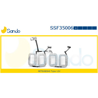 Photo Field Winding, starter SANDO SSF350060