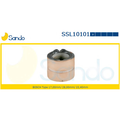 Foto Anillo colector, alternador SANDO SSL101010