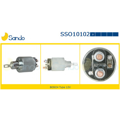 Photo Solenoid Switch, starter SANDO SSO101020