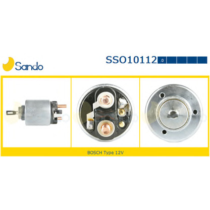 Photo Solenoid Switch, starter SANDO SSO101120