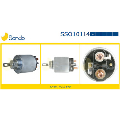 Photo Solenoid Switch, starter SANDO SSO101140