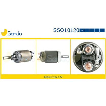 Photo Solenoid Switch, starter SANDO SSO101200