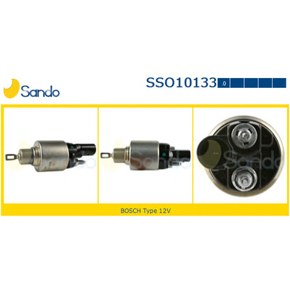 Photo Solenoid Switch, starter SANDO SSO101330