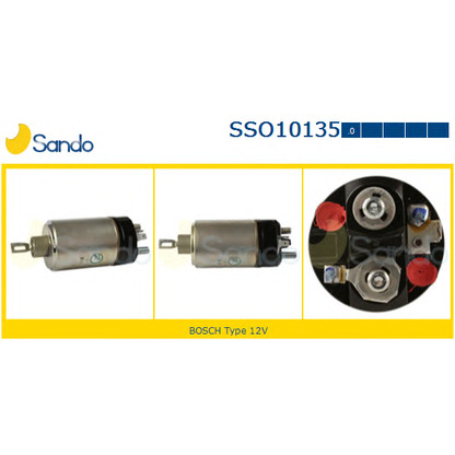 Photo Solenoid Switch, starter SANDO SSO101350