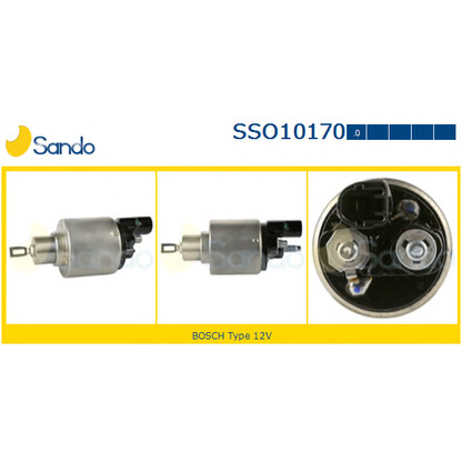 Photo Solenoid Switch, starter SANDO SSO101700