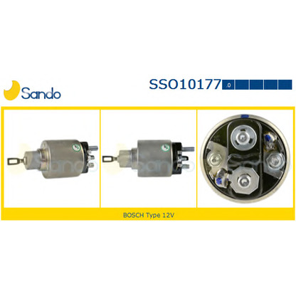 Foto Elettromagnete, Motore d'avviamento SANDO SSO101770