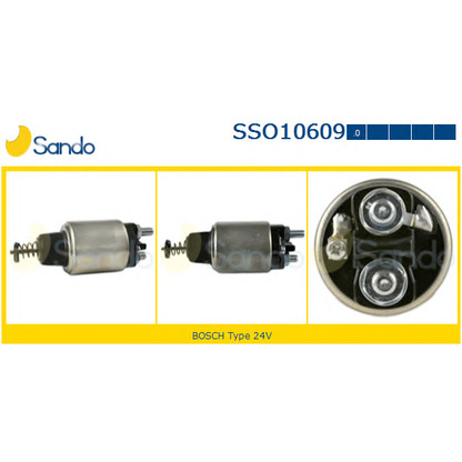 Photo Solenoid Switch, starter SANDO SSO106090