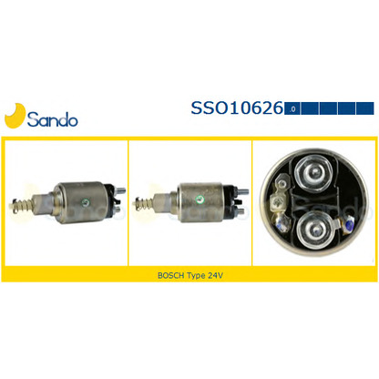 Photo Solenoid Switch, starter SANDO SSO106260