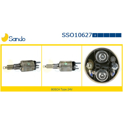 Photo Solenoid Switch, starter SANDO SSO106270