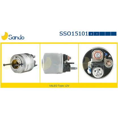 Photo Solenoid Switch, starter SANDO SSO151010