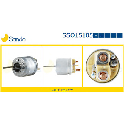 Photo Solenoid Switch, starter SANDO SSO151051