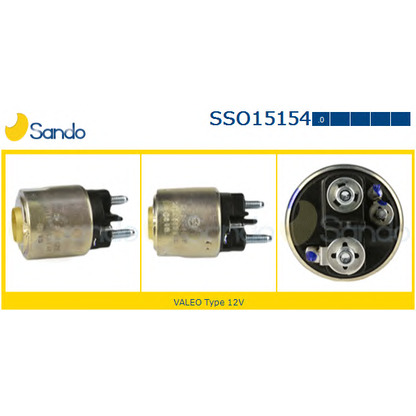 Foto Elettromagnete, Motore d'avviamento SANDO SSO151540