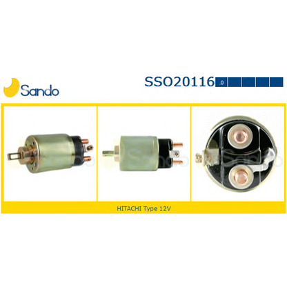 Foto Elettromagnete, Motore d'avviamento SANDO SSO201160