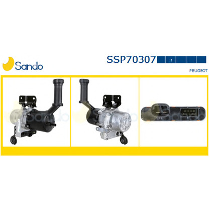 Photo Hydraulic Pump, steering system SANDO SSP703071